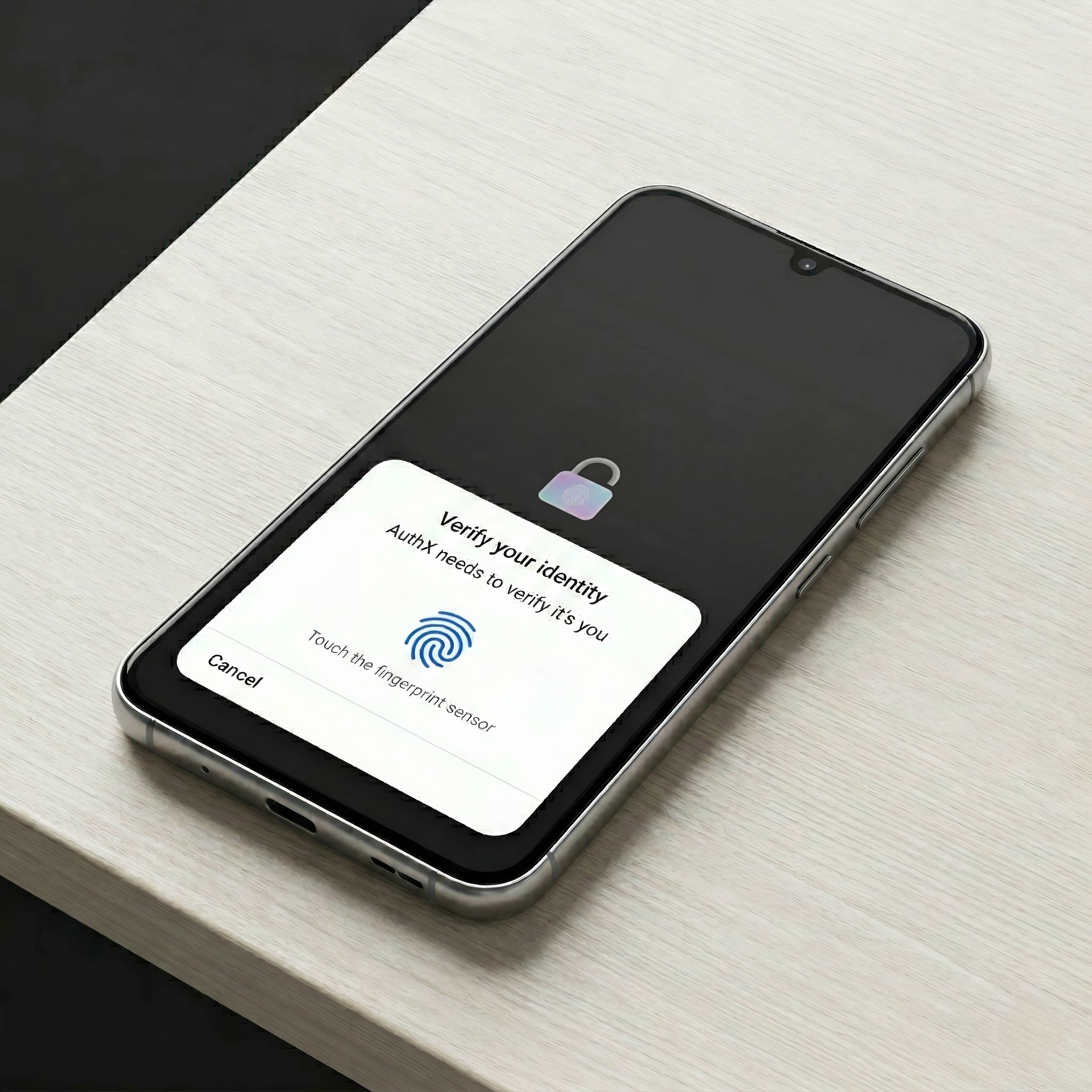 AuthX authentication interface preview